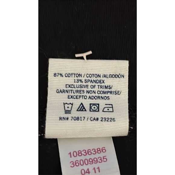 PINK by Victoria’s Secret Women’s M Rainbow Waist Black Cropped Yoga Capris - Picture 6 of 7